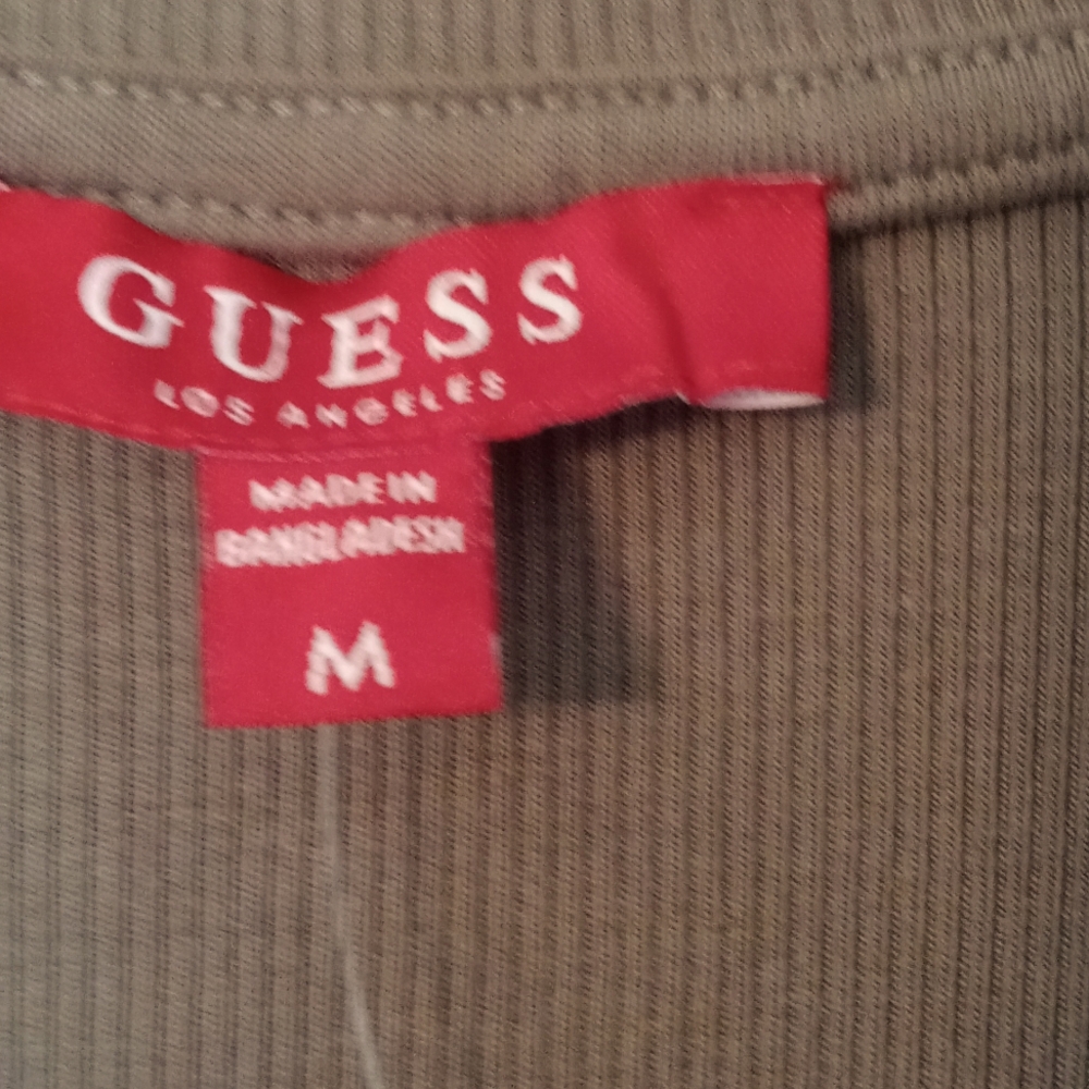 Guess Ribbed Zip Dress - Picture 3 of 12